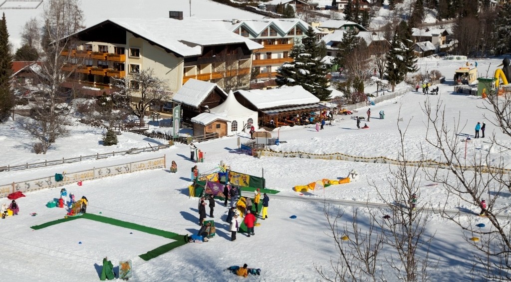 Skizentrum am Kärntnerhof - Hochbildfotografie Veigl