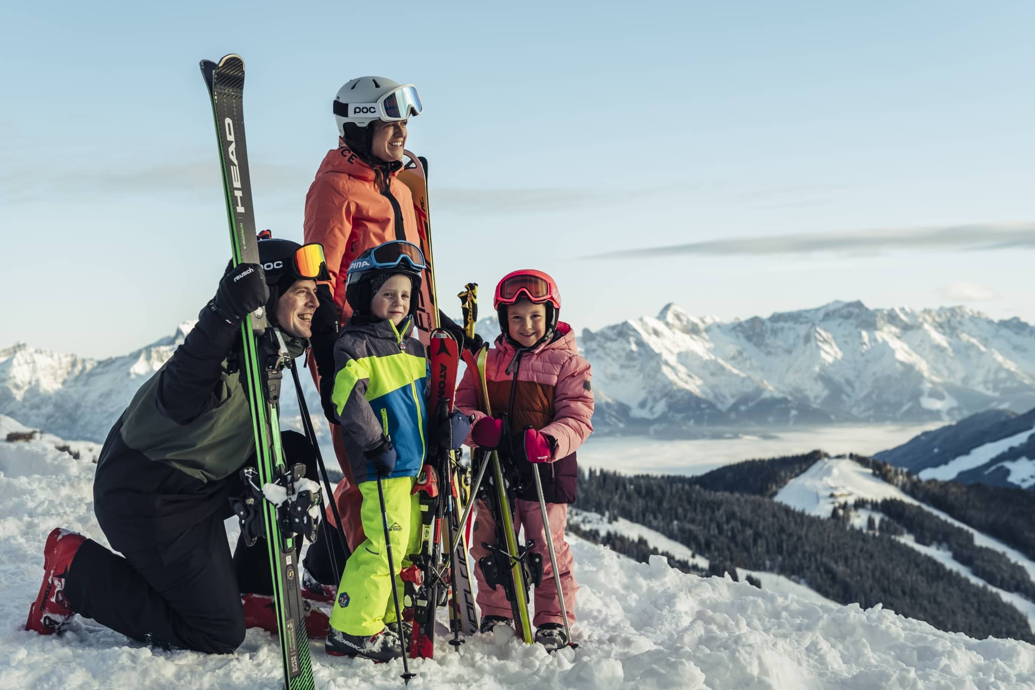 Skiurlaub mit der Familie